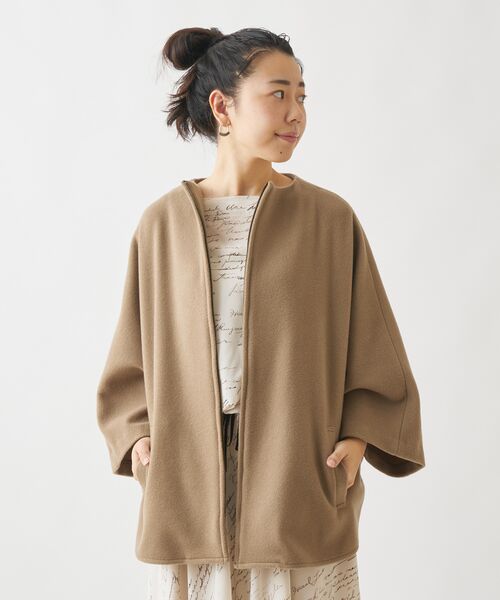 ウールポンチョコート （その他アウター）｜BEARDSLEY / ビアズリー