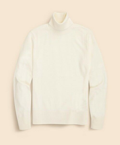 メリノウール タートルネックセーター （ニット・セーター）｜Brooks
