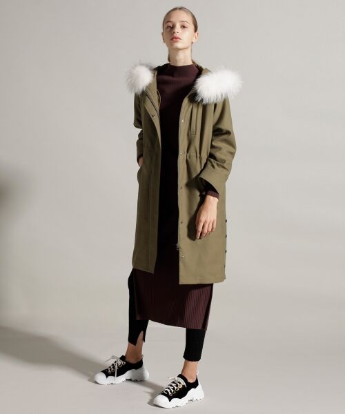 セール】 ボアライナー付モッズコート （ミリタリージャケット・コート