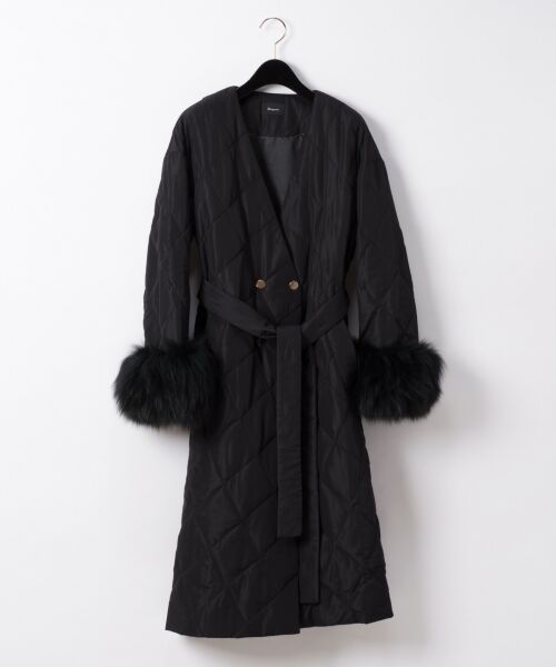 セール】 ファー付キルトコート （その他アウター）｜GRACE