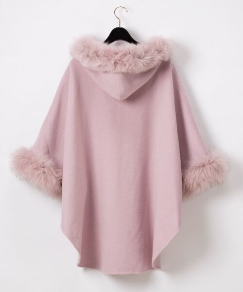 セール】 ファー付フードポンチョ （ポンチョ）｜GRACE CONTINENTAL