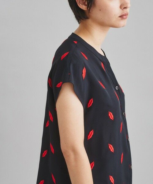 セール】 リップ刺繍ブラウス （シャツ・ブラウス）｜GRACE