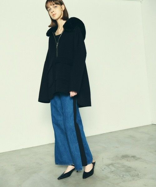 フードファーリバーポンチョ （その他アウター）｜GRACE CONTINENTAL