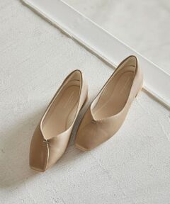 レディース フラットシューズ（条件：ベージュ系、シューズのサイズ