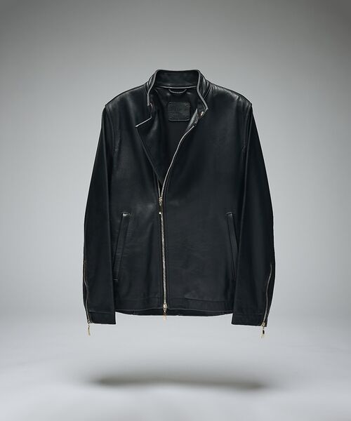 セール】 セミダブル ライダースジャケット （レザーブルゾン