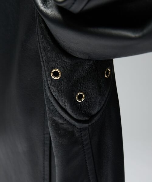 セール】 セミダブル ライダースジャケット （レザーブルゾン