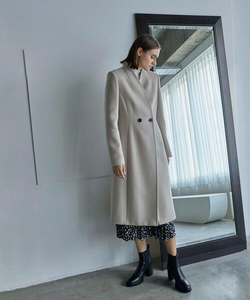 セール】 カメリア ウールロングコート （その他アウター）｜EPOCA