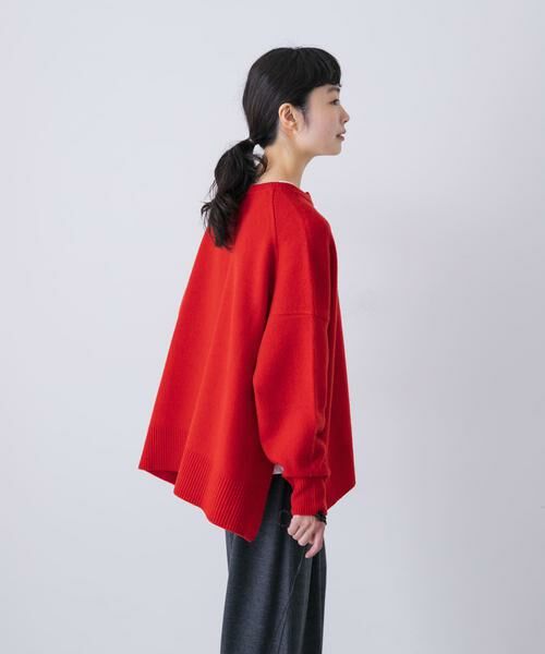 ハミルトンクルーネックカーディガン （カーディガン・ボレロ）｜か