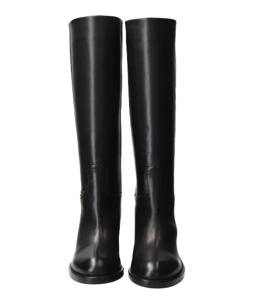 SARTORE】ラウンドトウチャンキーヒールロングブーツ （ブーツ（ロング