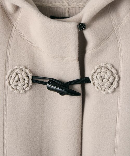 セール】 【OUTLET】モチーフ付きライトダッフルコート （ダッフル