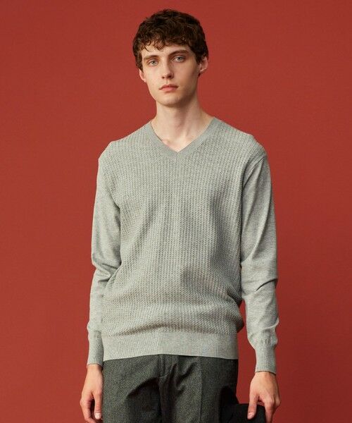 セール】 【洗える/チクチクしない/3シーズン対応】SNOWY Vネック