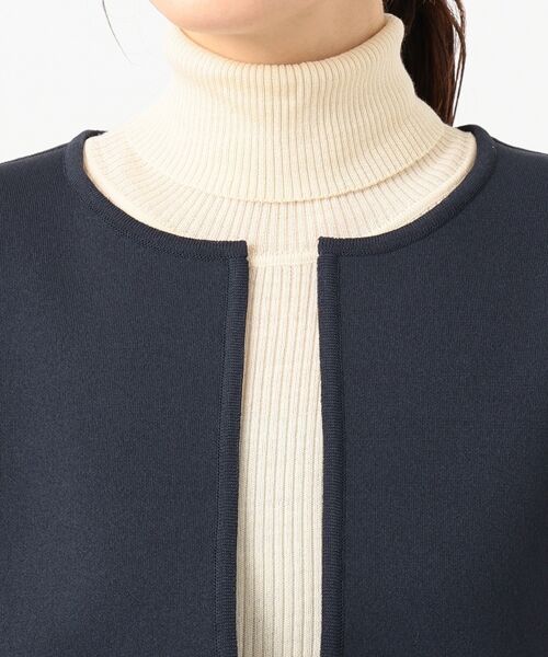 Class Lounge】SABRE STRETCH カーディガン ジャケット （ノーカラー