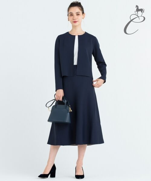 Class Lounge】SABRE STRETCH カーディガン ジャケット （ノーカラー