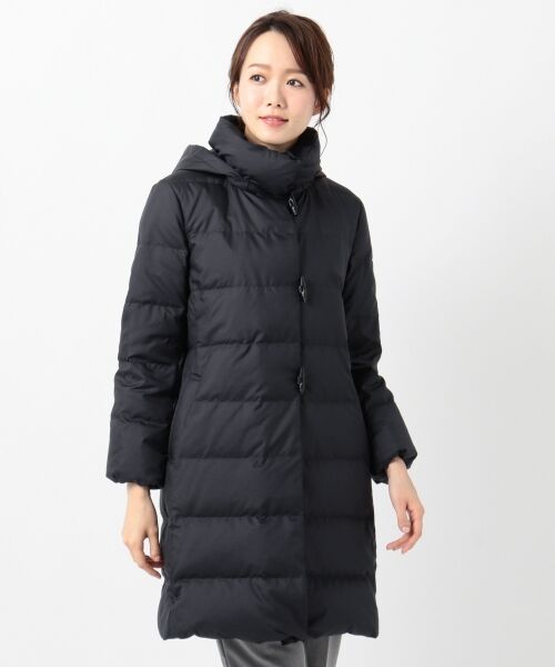 セール】 ブラッシュドマルチポリ ロング ダウンコート （ダウン