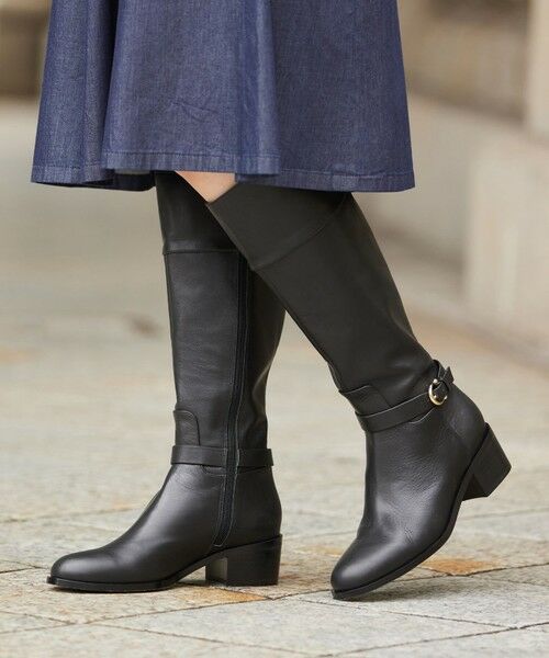 セール】 ベルト ロング ブーツ （ブーツ（ロング丈））｜J.PRESS