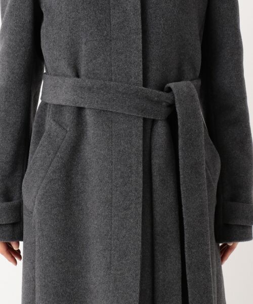 セール】 MENCHI ウールビーバー ステンカラーコート （ステンカラー