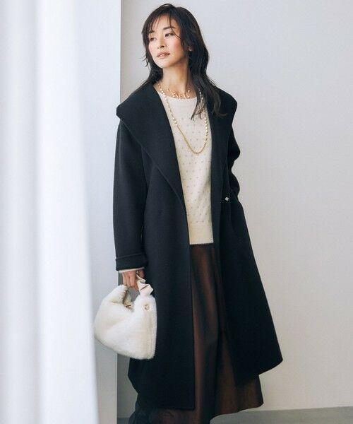 ウールリバーロング コート （その他アウター）｜L size ONWARD(大きい