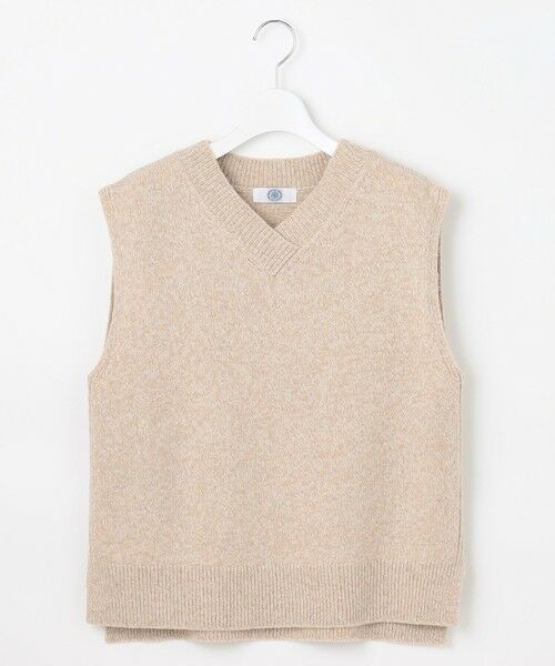 セール】 【洗える】MIX COLORED ニット ベスト （ベスト）｜L size