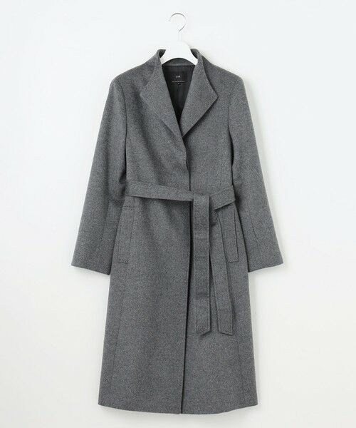 ウールカシミヤビーバー スタンドカラー コート （その他アウター）｜L