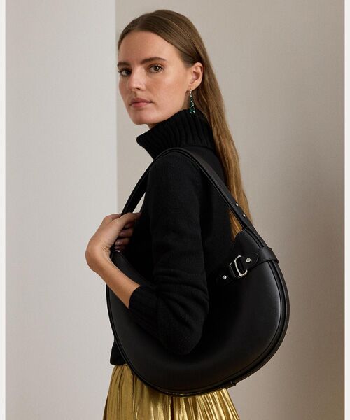 レザー ラージ Tasha ショルダー バッグ （ショルダーバッグ）｜LAUREN