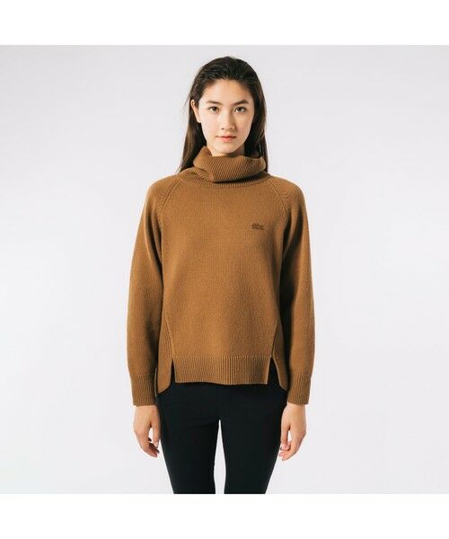セール】 ミドルゲージタートルネックニットセーター （ニット