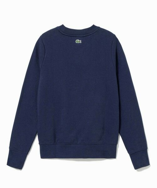 ブランドネームロゴ刺繍 クルーネックスウェットプルオーバー