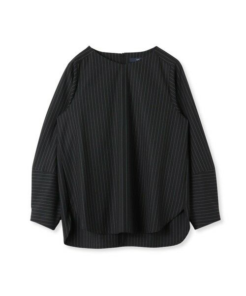 セール】 ピンストライプブラウス≪洗濯機で洗える/防シワ
