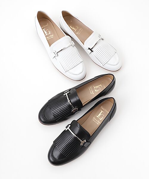 フリンジビットローファー （フラットシューズ）｜Luca Grossi / ルカ