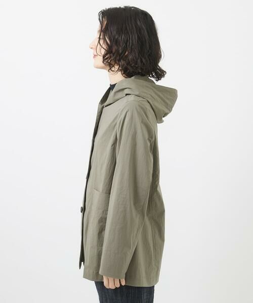 セール】 ナイロンストレッチフード付きコート （その他アウター