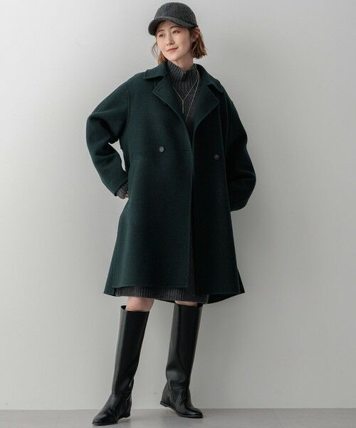 滝沢眞規子さん着用/Oggi掲載】MANTECOPure リバーコート （その他