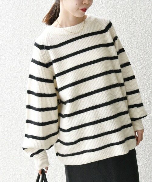 セール】 SHIPS any:〈手洗い可能〉AQUA カシミヤ ミックス ハイネック