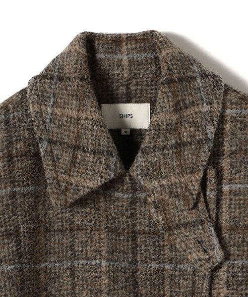 セール】 スライバー チェック ショート Pコート （ピーコート