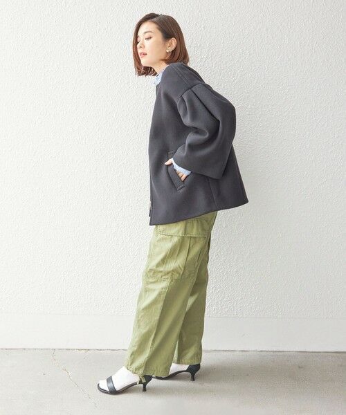 セール】 Bellandi SUPER130 コクーン ショート コート ◇ （その他