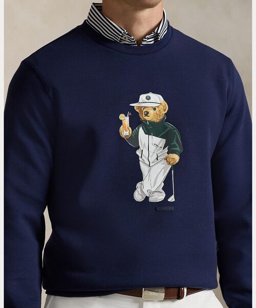 RLX）クラシック Polo ベア ダブルニット スウェットシャツ