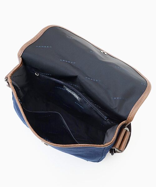 アルマダ帆布ショルダーバッグB （ショルダーバッグ）｜PAPAS / パパス