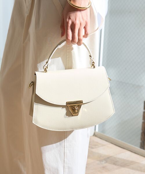 AULENTTI/オウレンティ】ロック付ワンハンド2wayショルダーバッグ