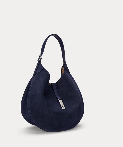 Polo ID スエード ラージ ショルダー バッグ （ショルダーバッグ