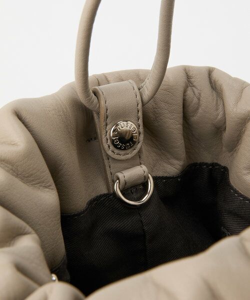 レザー巾着4WAYショルダーバッグ （ショルダーバッグ）｜russet