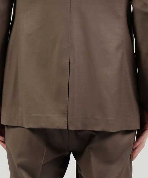 セール】 Super110'sウールシルク シングルブレステッド2Bスーツ