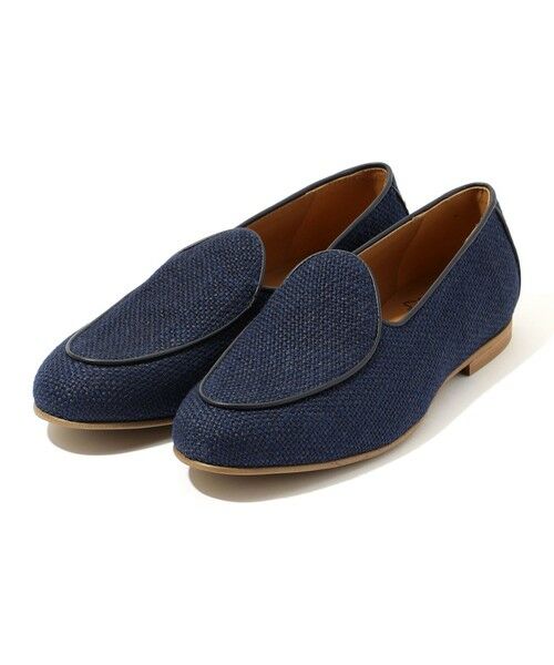 セール】 SOLOVIERE ラフィア スリッポン （フラットシューズ