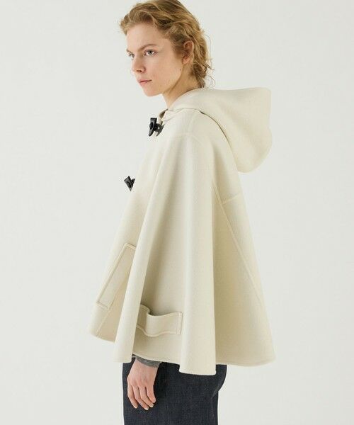 セール】 ウールダブルフェイス フーテッドポンチョ （ポンチョ