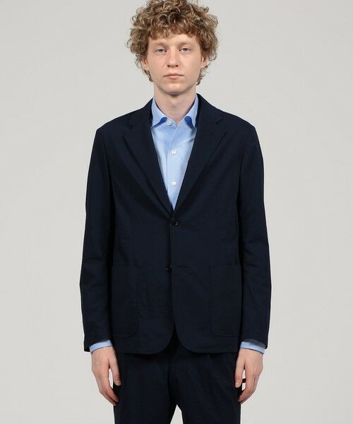 セール】 コンパクトナイロン シングルブレステッド2Bジャケット