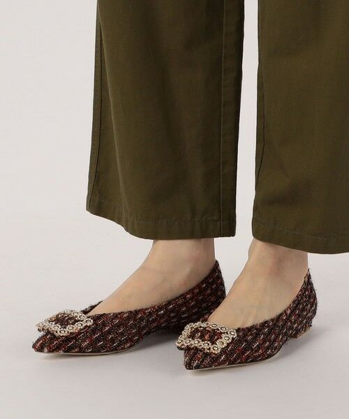 セール】 PIPPICHIC ANNA V JEWELRY 20 ビジューフラットシューズ