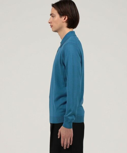 セール】 シルクコットン ニットポロシャツ （ニット・セーター