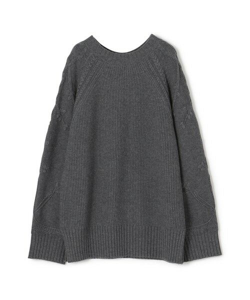 セール】 セミウーステッドウール クルーネックプルオーバー （ニット