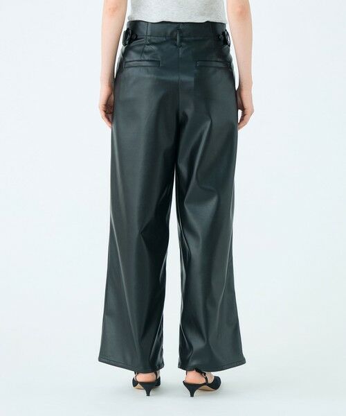 セール】 レザーライククロス サイドタブパンツ （その他パンツ