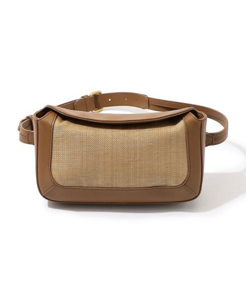 セール】 L'Avenir レザーコンビ 2way ショルダーバッグ （ショルダー