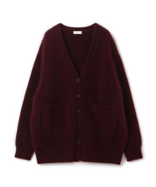 セール】 フラッフィーヤーン Vネックカーディガン （カーディガン