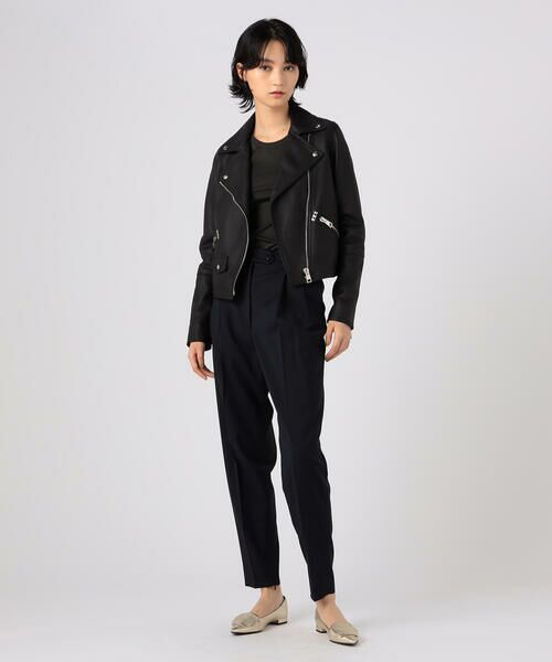 セール】 DES PRES ラムレザー ライダースジャケット （レザーブルゾン