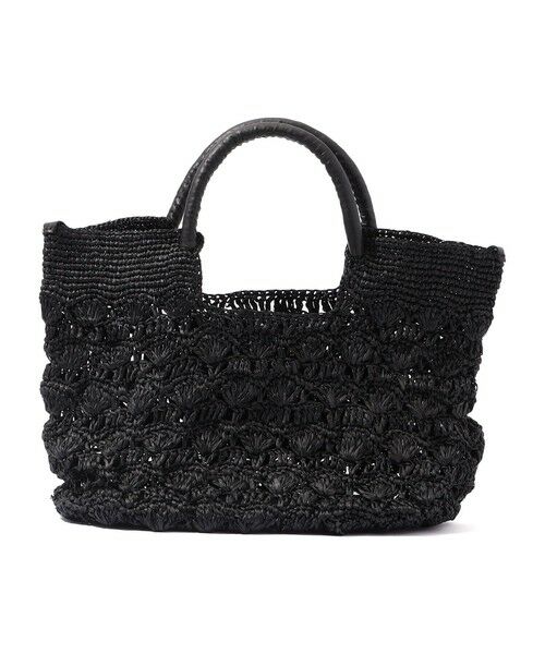 セール】 A point etc CASSIE ラフィアトートバッグ （かごバッグ